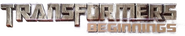 Logo of Transformers: Beginnings image size 879x173