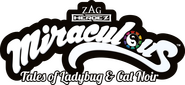 Logo of Miraculous: Tales of Ladybug & Cat Noir image size 2989x1369