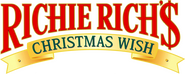 Logo of Richie Rich's Christmas Wish image size 1308x524