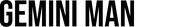 Logo of Gemini Man image size 3000x445