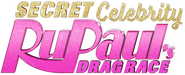 Logo of Secret Celebrity RuPaul's Drag Race image size 467x189