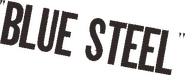 Logo of Blue Steel image size 401x162