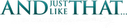 Logo of And Just Like That… image size 4277x954
