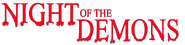 Logo of Night of the Demons image size 2018x494