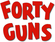 Logo of Forty Guns image size 394x300