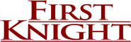 Logo of First Knight image size 1276x413