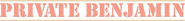 Logo of Private Benjamin image size 782x89