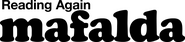 Logo of Reading Again Mafalda image size 4307x988