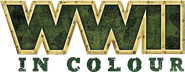 Logo of World War II in Colour image size 636x248