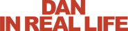Logo of Dan in Real Life image size 1293x318