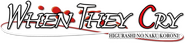 Logo of Higurashi: When They Cry - NEW image size 787x185