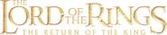 Logo of The Lord of the Rings: The Return of the King image size 2100x445