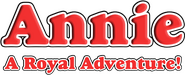 Logo of Annie: A Royal Adventure image size 653x265