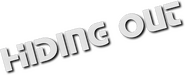 Logo of Hiding Out image size 675x274