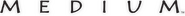 Logo of Medium image size 4319x364