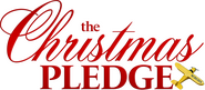 Logo of The Christmas Pledge image size 2189x963