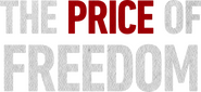 Logo of The Price of Freedom image size 2713x1248