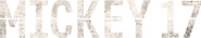 Logo of Mickey 17 image size 2380x452