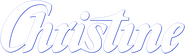 Logo of Christine image size 786x230