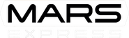 Logo of Mars Express image size 1356x402