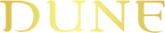 Logo of Frank Herbert's Dune image size 1057x210