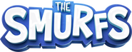 Logo of The Smurfs image size 5441x2158