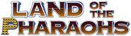 Logo of Land of the Pharaohs image size 792x218