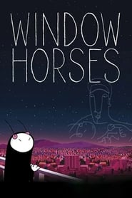 poster Window Horses