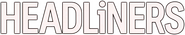Logo of Headliners image size 2368x444