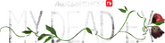 Logo of My Dead Ex image size 4285x1109