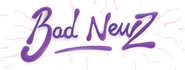Logo of Bad Newz image size 999x380