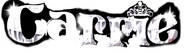 Logo of Carrie image size 1384x390