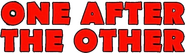 Logo of One After Another image size 781x223
