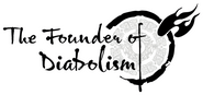 Logo of The Founder of Diabolism image size 2630x1240