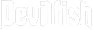 Logo of Devil Fish image size 788x257