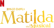 Logo of Roald Dahl's Matilda the Musical image size 535x283