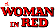 Logo of The Woman in Red image size 2545x1294