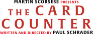 Logo of The Card Counter image size 3485x1297