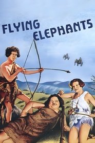 Poster of Flying Elephants image size 2000x3000