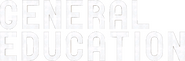 Logo of General Education image size 596x198