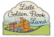 Logo of Little Golden Book Land image size 522x362