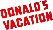 Logo of Donald's Vacation image size 644x369
