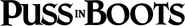 Logo of Puss in Boots image size 1310x184