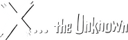 Logo of X: The Unknown image size 2835x886