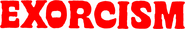 Logo of Exorcism image size 980x151