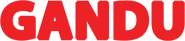 Logo of Gandu image size 1276x283
