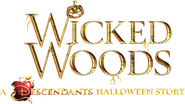 Logo of Wicked Woods: A Descendants Halloween Story image size 1903x1068