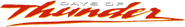 Logo of Days of Thunder image size 783x113