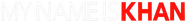 Logo of My Name Is Khan image size 4523x503