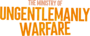 Logo of The Ministry of Ungentlemanly Warfare image size 2834x1149